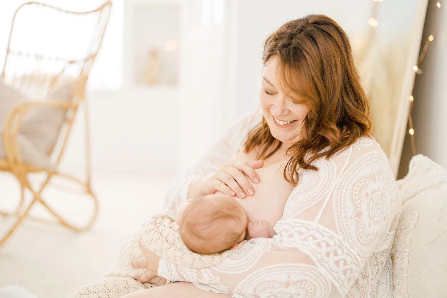 bonheur enfant marron gris bébé